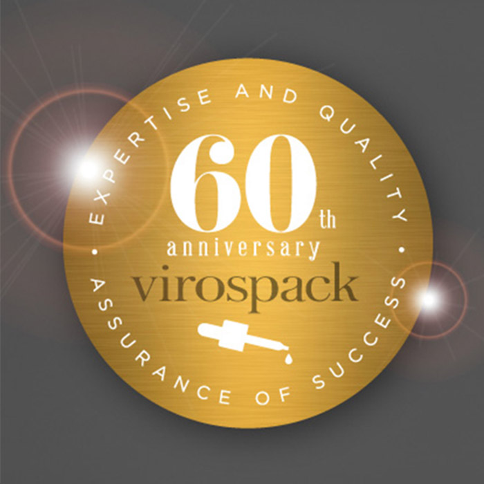 VIROSPACK 60TH ANNIVERSARY, QUALITIY AND EXPERTISE, ASSURANCE OF SUCCESS